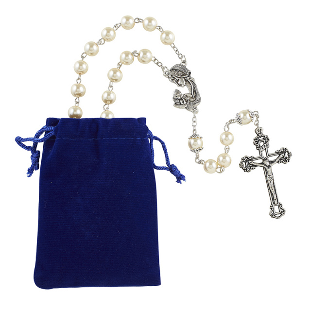 Madonna and Child Rosary for Mother's Day
